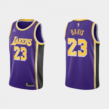 Los Angeles Lakers Anthony Davis 23 Jordan 2021-22 Statement Edition Pelipaidat Swingman - Miesten
